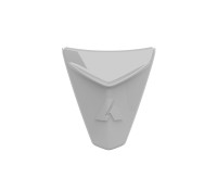 Kryt bradové ventilace pro přilby SPECKTRE, AIROH (cementová šedá lesklá)