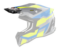 Kšilt pro přilbu STRYCKER, AIROH (Glam - žlutý lesklý)