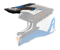 Kšilt pro přilbu STRYCKER, AIROH (Skin - modrý matný)