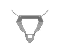 Základ (rám) bradové ventilace pro přilbu TWIST 3, AIROH (Dizzy - šedý matný)