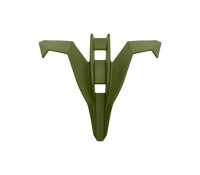 Kryt bradové ventilace pro přilbu TWIST 3, AIROH (Military - matný)