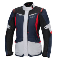 Bunda STELLA ST-1 WATERPROOF, ALPINESTARS (tmavě modrá/černá/červená) 2026