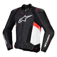 Bunda MISSILE 3, ALPINESTARS (černá/bílá/červená fluo) 2026