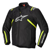 Bunda T-SPS 2 WATERPROOF, ALPINESTARS (černá/bílá/žlutá fluo) 2026