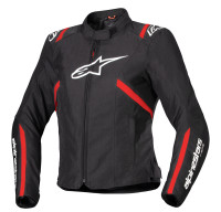 Bunda STELLA T-SPS 2 WATERPROOF, ALPINESTARS (černá/bílá/červená fluo) 2026