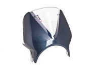 Plexi štít PUIG VISION 005CW karbonový vzhled/průhledný