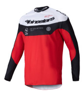 Dres PRO-DURA, ALPINESTARS (černá/červená/bílá) 2026