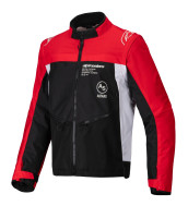 Bunda PRO-DURA, ALPINESTARS (černá/červená/bílá) 2026