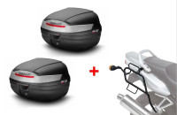 Boční kufry s montážní sadou Side master SHAD SH37 černá HONDA CBF 1000 2005-2009 130.D0B37100+130.H0CB16SF