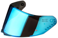 Plexi pro přilby AERO s přípravou pro Pinlock, CASSIDA - ČR (zrcadlové modré REVO)