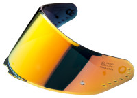 Plexi pro přilby AERO s přípravou pro Pinlock, CASSIDA - ČR (zrcadlové oranžové REVO)