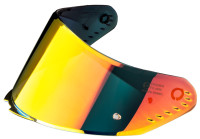 Plexi pro přilby AERO s přípravou pro Pinlock, CASSIDA - ČR (zrcadlové červené REVO)