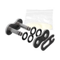 Spojka řetězu 520X1R, JT CHAINS (barva černá, rozpojovací, typ SPRING)