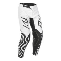 Kalhoty EVOLUTION, FLY RACING - USA 2025 (bílá/černá)