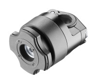 Rychloupínací držák Interphone Quiklox s úchytem na zrcátko motocyklu, černý