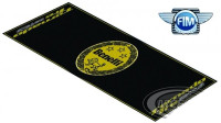 Koberec pod moto 80x250cm BENELLI černo/žlutý 101