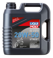 LIQUI MOLY Motorbike HD Synth 20w-50 Street, plně syntetický motorový olej 4 l