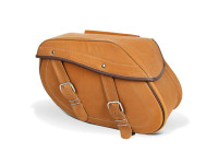  Kožené brašny na motorku TXR DS9A hnědé 