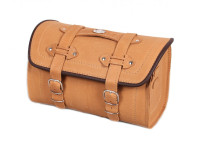 Kožený kufr na motorku TXR TK4A hnědý 