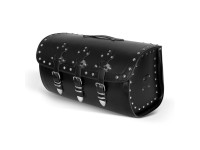 Kožený kufr na motorku TXR TK10D se zámkem