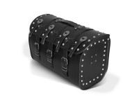 Kožený kufr na motorku TXR TK8E se zámkem