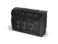 Kožený kufr na motorku TXR TK8A se zámkem