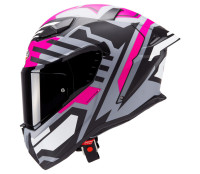 Integrální helma Caberg Drift Evo II Horizon matt grey/black/fuchsia