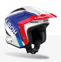 Přilba TRR 2 Hunt, AIROH (modrá/červená lesklá) 2026