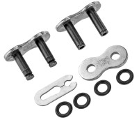 Spojka řetězu 520X1R3, JT CHAINS (barva černá, rozpojovací, typ SPRING)