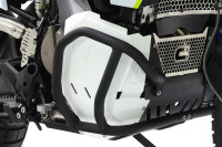 CROSSPRO HLINÍKOVÉ PADACÍ RÁMY MOTORU A CHLADIČE HUSQVARNA NORDEN 901 '22-'23, NORDEN 901 EXPEDITION '23 - ČERNÁ BARVA