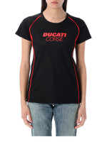 Triko DUCATI CORSE, dámské (černá, červená)